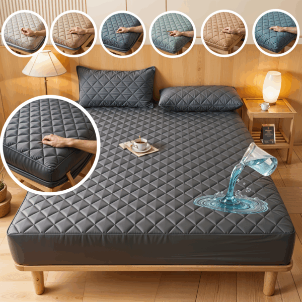 PROTECTOR DE COLCHON ANTIFLUIDOS 1PLAZA<br>Cuotas semanales/Contado