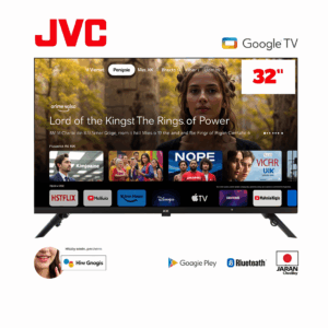 TELEVISOR 32" GOOGLE TV HD JVC<br>Cuotas semanales/Contado