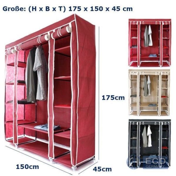 Ropero tres cuerpos armable<br>Cuotas semanales / Contado