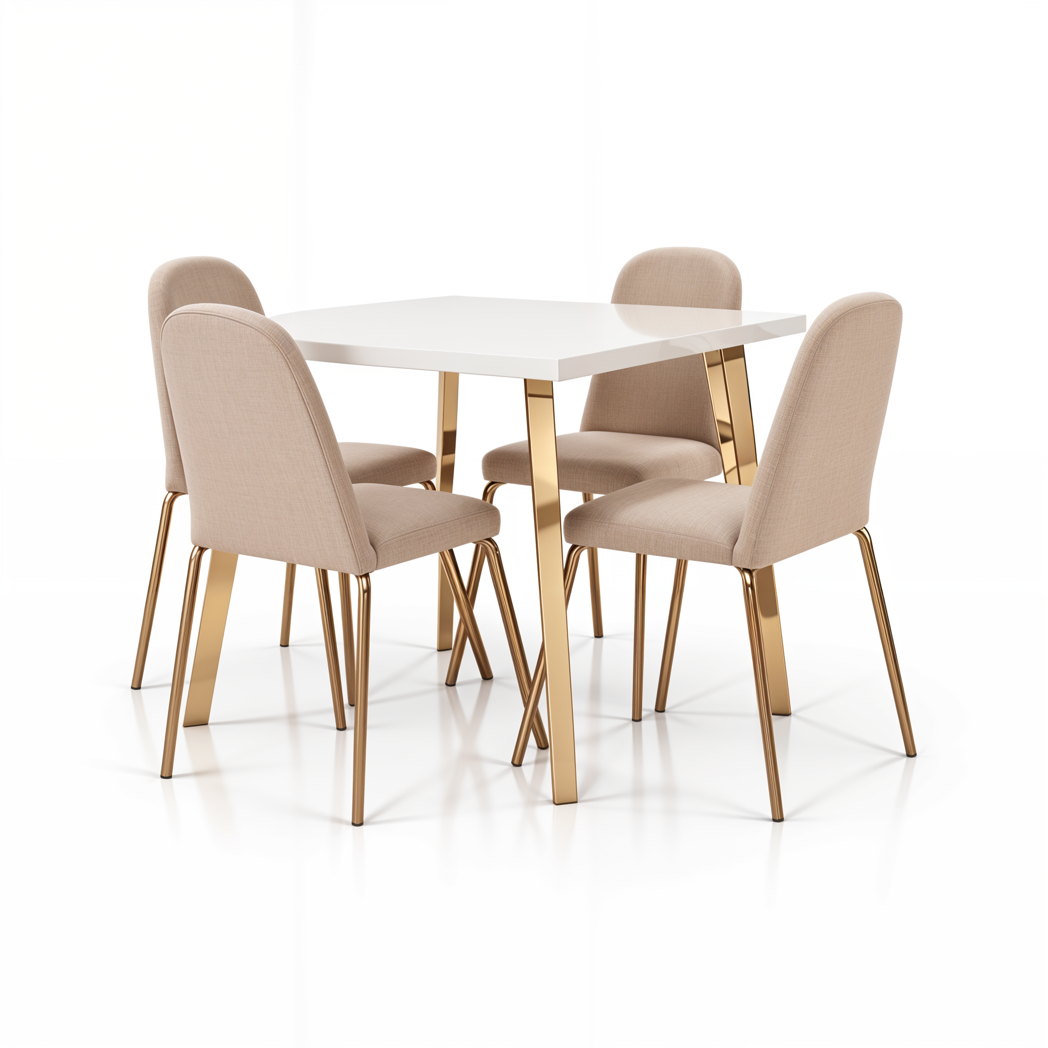 COMEDOR 4 SILLAS<br>Cuotas semanales/Contado