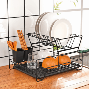 PORTA PLATOS DE ACERO INOXIDABLE KANGDA<br>Cuotas semanales/Contado