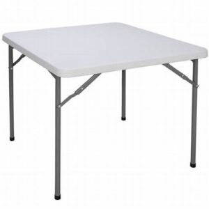 MESA PLEGABLE CUADRADA<br>Cuotas semanales/Contado