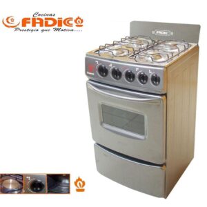 COCINA SIN VIDRIO CON ESPALDAR SIN ENCENDIDO ELECTRICO <br>Cuotas semanales/Contado