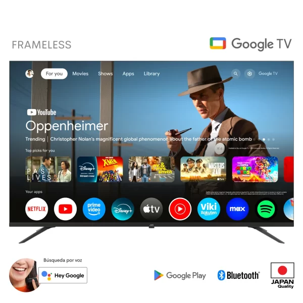 TV 58 JVC<br>Cuotas semanales/Contado